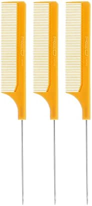 3 PACK Pintail Combs Reduces Frizz Heat Resistant Teasing C…