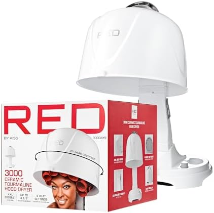 3000 Ceramic Tourmaline Professional Hood Dryer