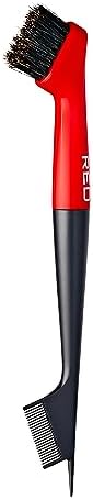 Angled Premium 100% Boar Bristles Edge Pro Brush for Smooth…