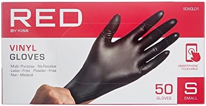 Black Vinyl Gloves
