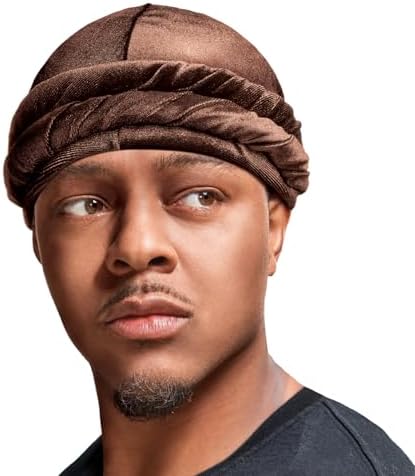 Bow Wow Premium Halo Satin Lined Mens Turban Anti Breakage …