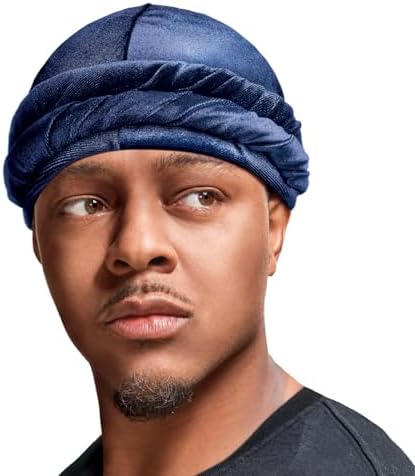 Bow Wow Premium Satin Mens Turban â€“ Anti Breakage Moistur…