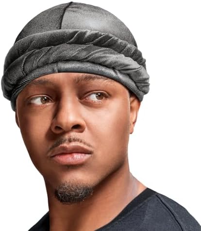 Bow Wow Premium Satin Mens Turban â€“ Anti Breakage Moistur…