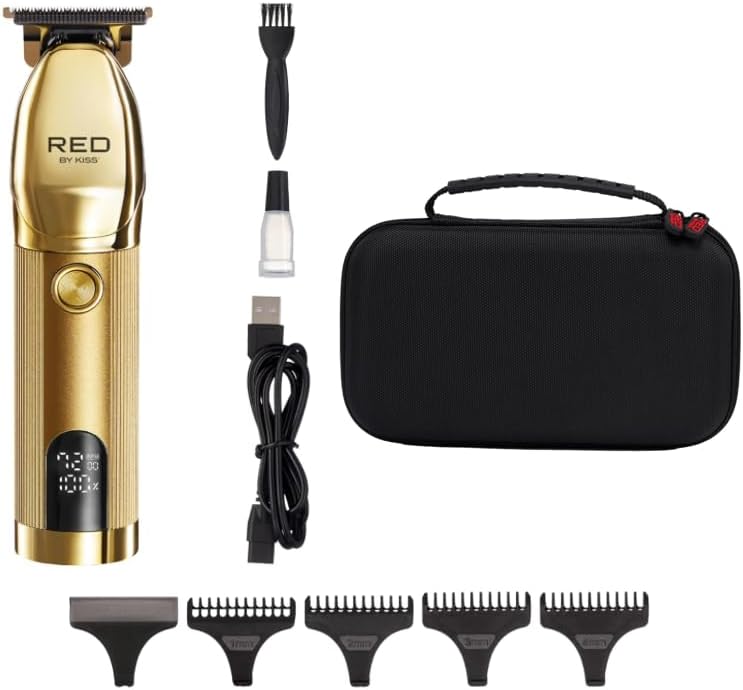 Cordless Hair & Beard Trimmer & Grooming Portable Organizer…