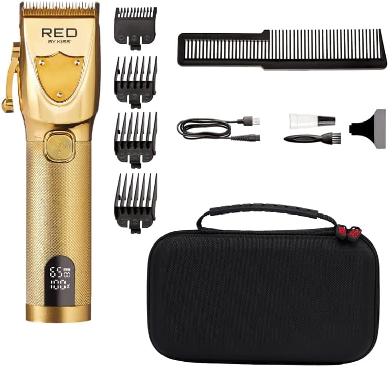 Cordless Hair Clippers & Grooming Portable Organizer Bag