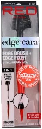 Edge Cara 4 in 1 Edge Brush Comb Boar Bristles with Edge Fi…