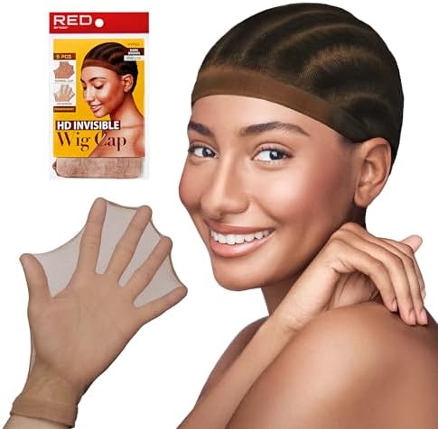 HD Invisible Wig Cap — 5 Pcs