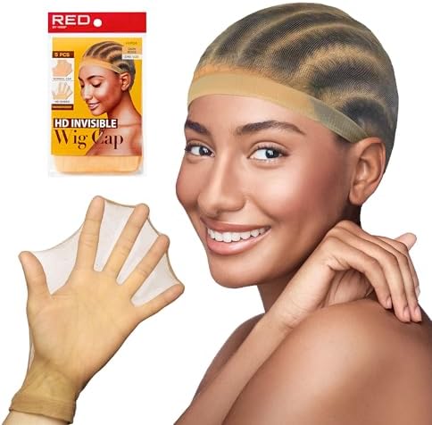 HD Invisible Wig Cap — 5 Pcs