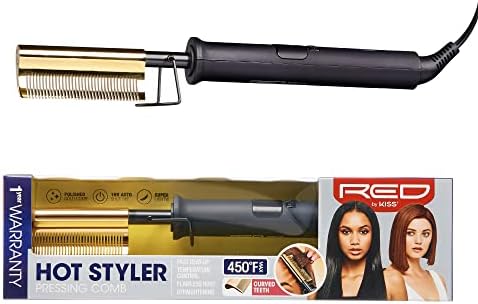 Hot Comb Hair Straightener 450 Degrees