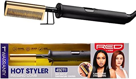 Hot Comb Hair Straightener 450 Degrees