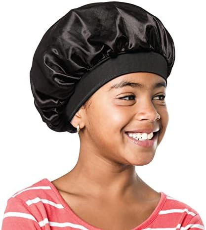 Kids Satin Bonnet with Wide Band