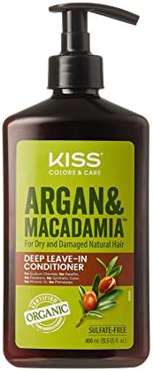KISS Color & Care Argan & Macadamia for Dry and Damaged Nat…
