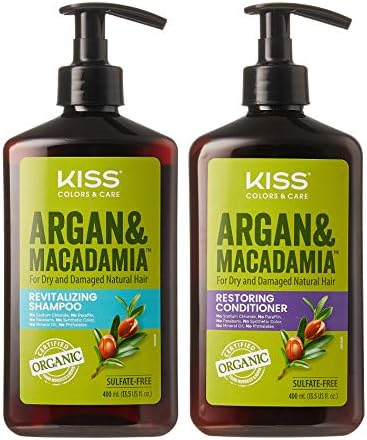 KISS Color & Care Argan & Macadamia For Dry and Damaged Nat…