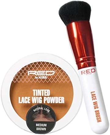 KISS NEW YORK Lace Wig Brush Tinted Powder Set