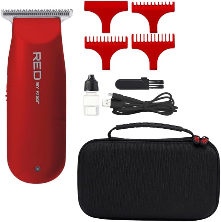 Mini Cordless Hair Clipper & Grooming Organizer Bag