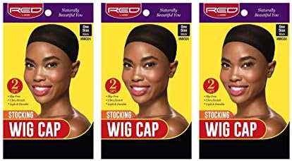 Stocking Wig Cap — 3 PACK